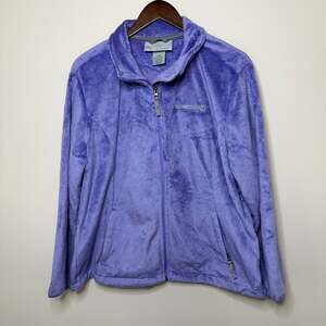 Free Country Purple Soft Full-Zip Faux Fur High Neck Jacket Size 2XL
